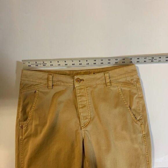 Prana Women's Janesse High Rise Cotton Denim Tapered Slash Pocket Jeans Size 10 - Picture 10 of 13